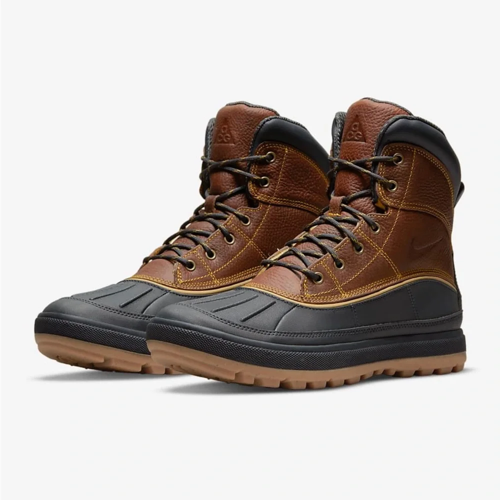 Nike Brown and Black Men’s Rain & Snow Boots